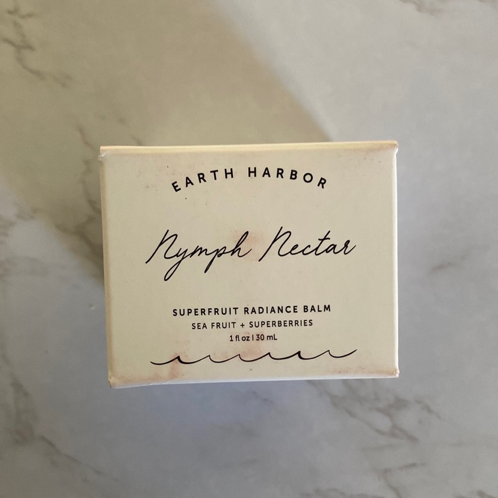 Earth harbor naturals nymph nectar superfruit radiance balm